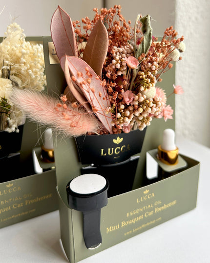 Floral Car Air Freshener (Nontoxic)