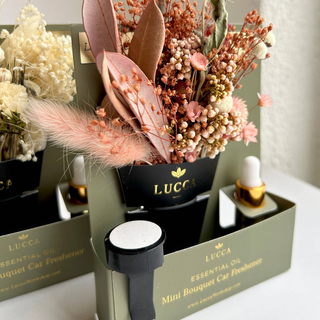 Floral Car Air Freshener (Nontoxic)