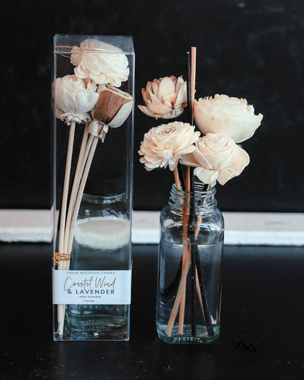 Aromatic Bloom Diffuser™: Coastal Wind & Lavender