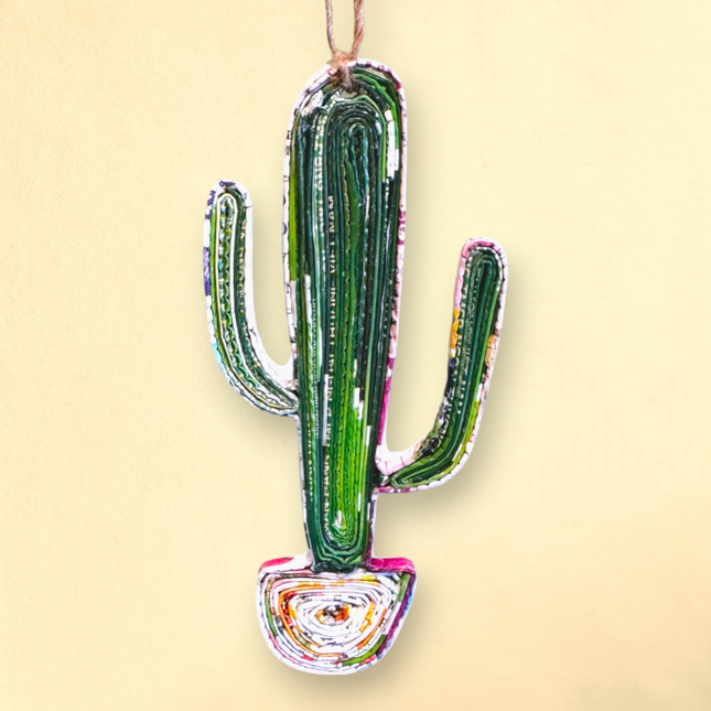 Tall Cactus Ornament | Reclaimed Wild™ Collection