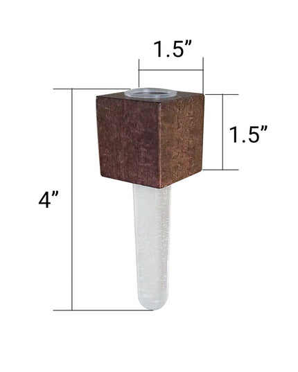 Mini Vase Magnets | Light & Dark Wood