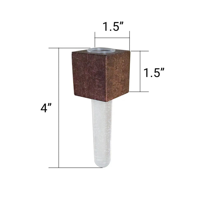 Mini Vase Magnets | Light & Dark Wood