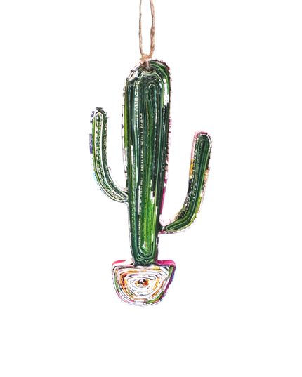 Tall Cactus Ornament | Reclaimed Wild™ Collection