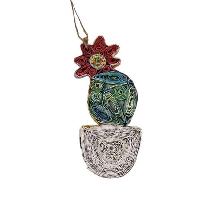 Blooming Cactus Ornament | Reclaimed Wild™ Collection
