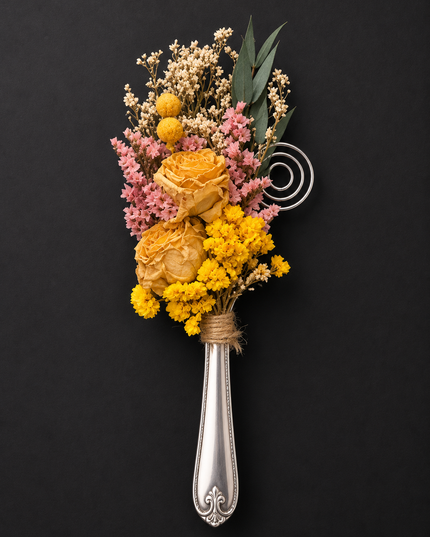 Bloom & Blade | Vintage Bud Vase Magnet — Honey Rose
