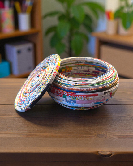 Trinket Bowl with Lid — Reclaimed Wild™ Collection