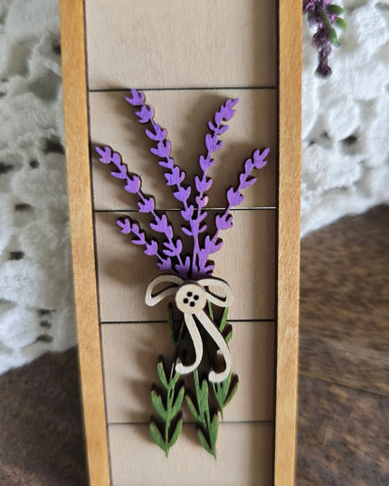 Botanical Wood Magnets | Hand-Painted Floral Collection