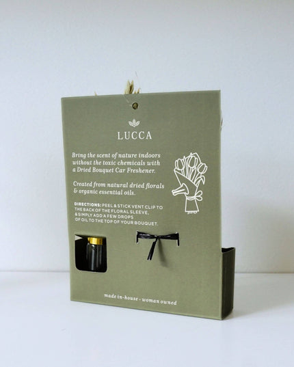 Floral Car Air Freshener (Nontoxic)