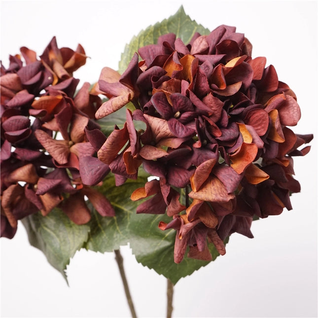 Fall Collection | Oversized Hydrangea Stem - RealTouch
