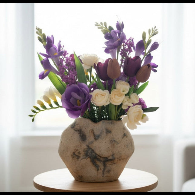 Stem & Story Spring Collection (Scent-Infused) | Amethyst Grace
