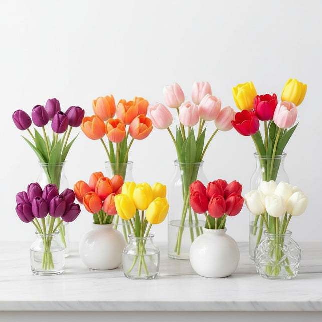 Tulip Bundle | Faux Stem Collection