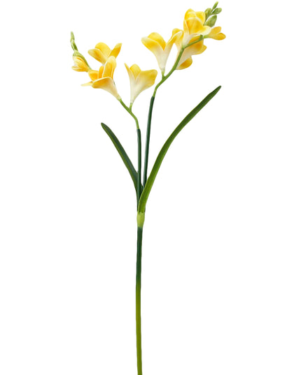 20" Lifelike Soft Real Touch Artificial Freesia-2 Sprays
