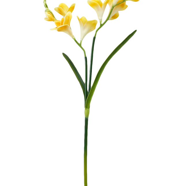 20" Lifelike Soft Real Touch Artificial Freesia-2 Sprays