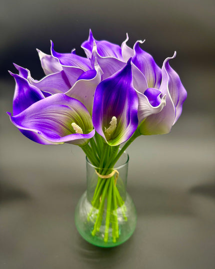 Amethyst Calla Stem (Real-Touch)