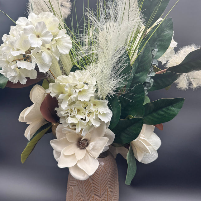 Ivory Field Arrangement™ Faux Floral Bouquet