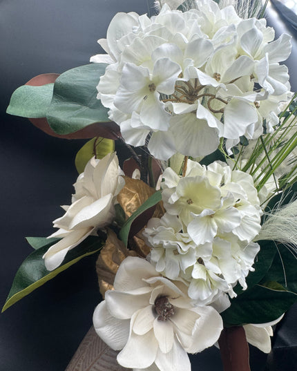 Ivory Field Arrangement™ Faux Floral Bouquet