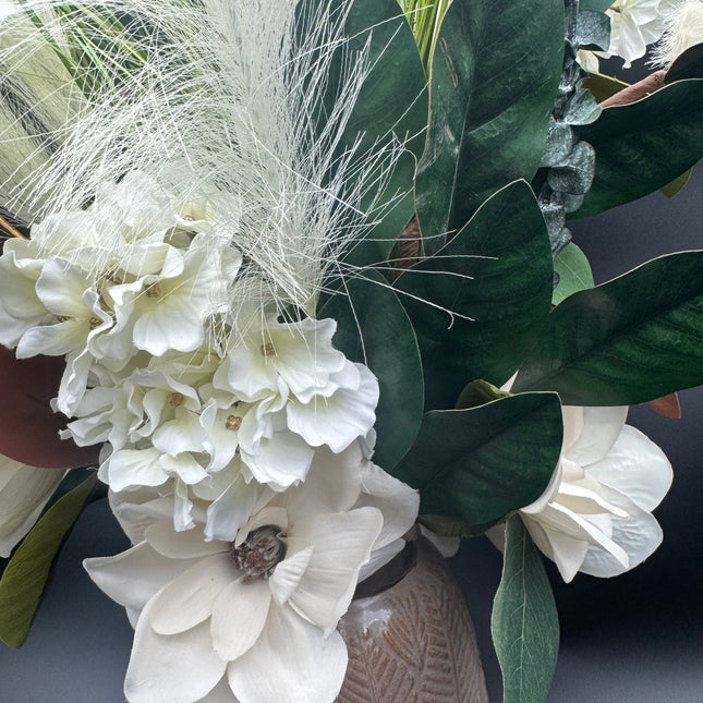 Ivory Field Arrangement™ Faux Floral Bouquet
