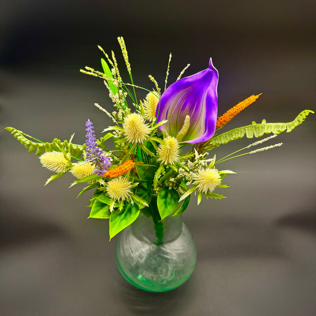 Amethyst Stillness™ Faux Floral Bouquet