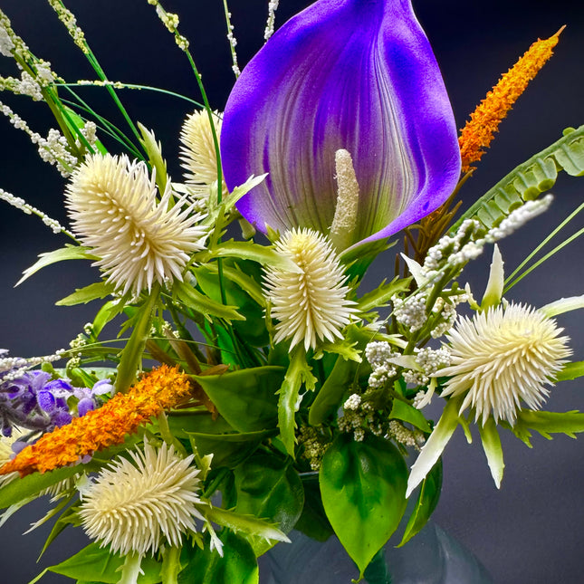 Amethyst Stillness™ Faux Floral Bouquet