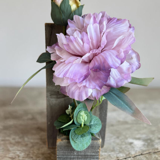 Reclaimed Wood Wall Mini Planter | Keepsake Collection