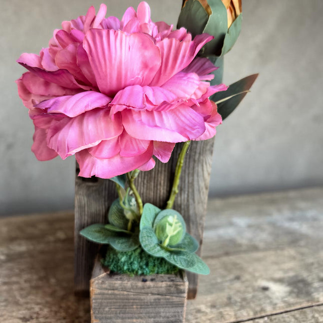 Reclaimed Wood Wall Mini Planter | Keepsake Collection