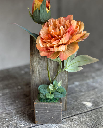 Reclaimed Wood Wall Mini Planter | Keepsake Collection