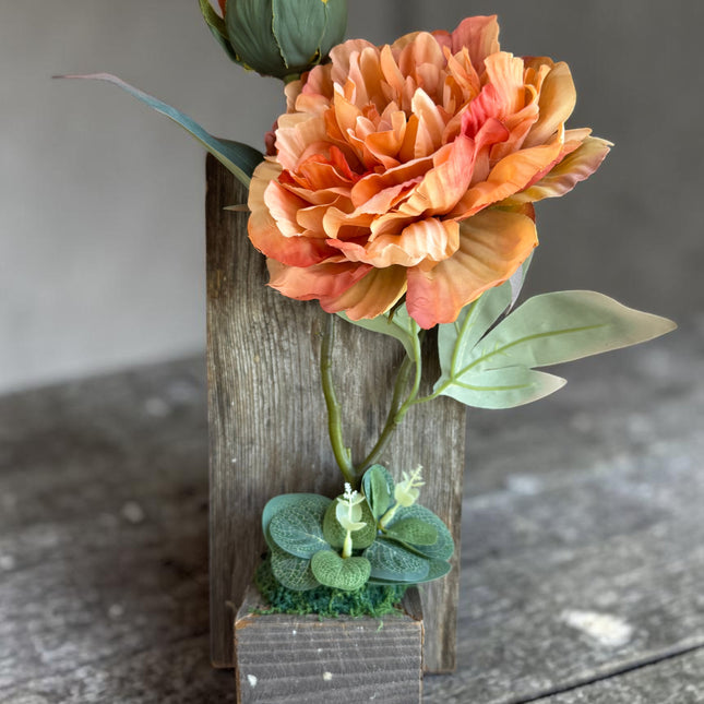 Reclaimed Wood Wall Mini Planter | Keepsake Collection