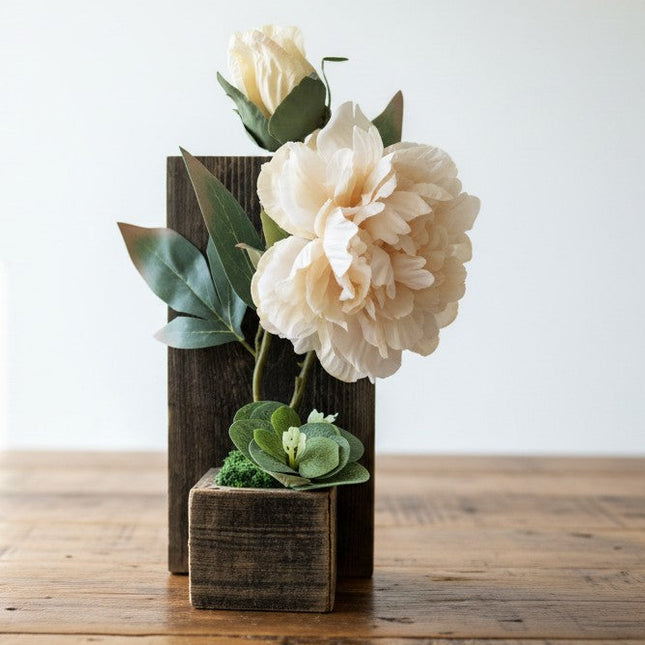 Reclaimed Wood Wall Mini Planter | Keepsake Collection