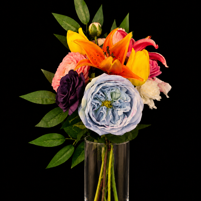 Stem & Story Summer Collection (Scent-Infused) | Sapphire Bloom