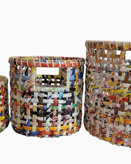 Round Basket Storage Basket — Reclaimed Wild™ Collection