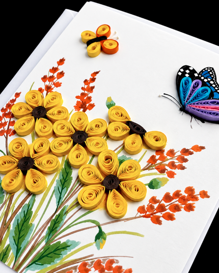 Butterfly Quilled Greeting Card | Reclaimed Wild™ Collection