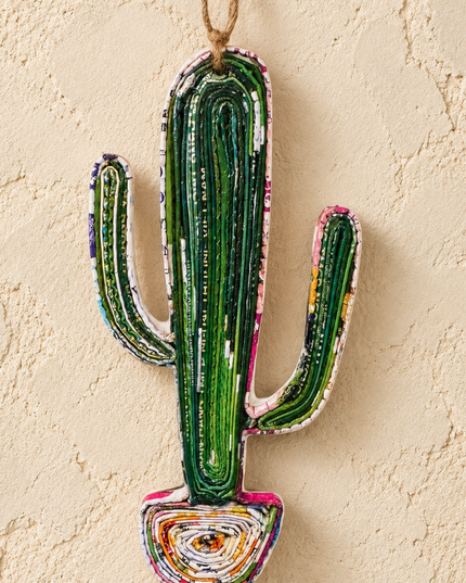 Tall Cactus Ornament | Reclaimed Wild™ Collection
