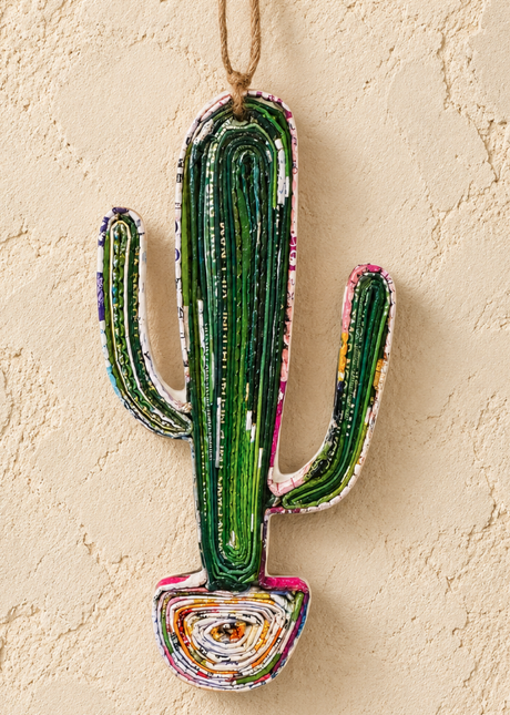 Tall Cactus Ornament | Reclaimed Wild™ Collection