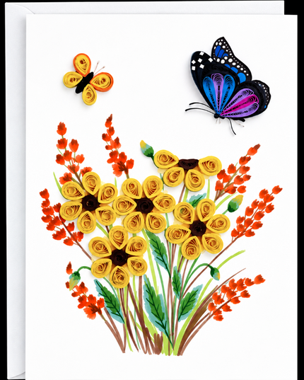 Butterfly Quilled Greeting Card | Reclaimed Wild™ Collection