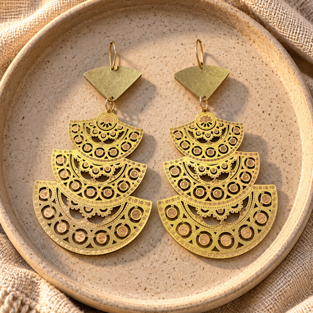 THE ADORNED EDIT™ | Gilded Fan