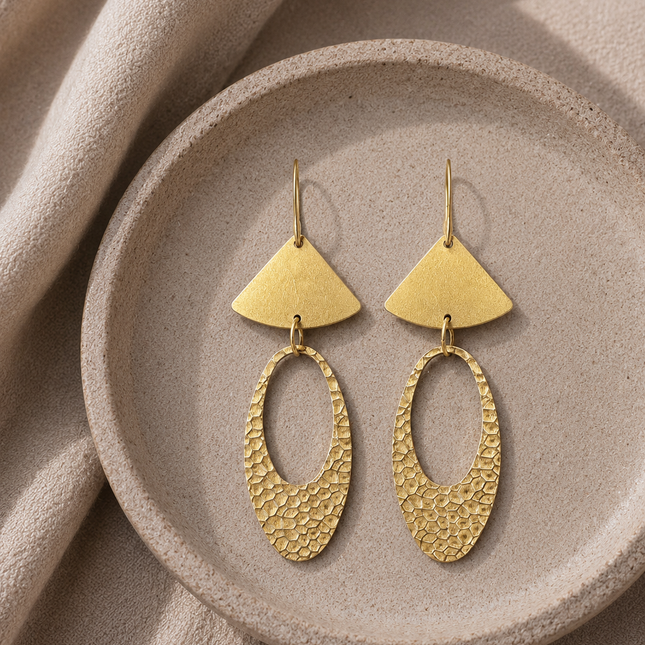 THE ADORNED EDIT™ | Hammered Triangle