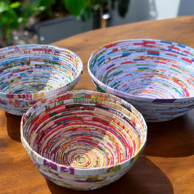 Mini Paper Bowl | Recycled Paper — Reclaimed Wild™Collection