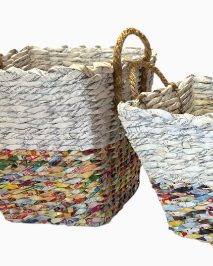 Multicolor Woven Basket | Reclaimed Wild™ Collection