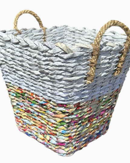 Multicolor Woven Basket | Reclaimed Wild™ Collection