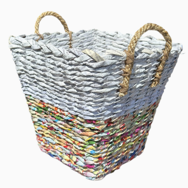Multicolor Woven Basket | Reclaimed Wild™ Collection