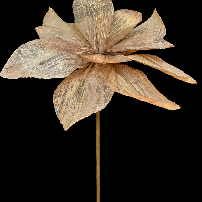 Sheer Linen Flower | Statement Stem