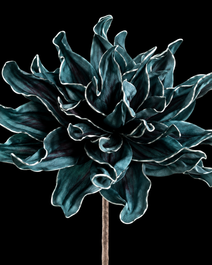 Deep Teal Bloom | Statement Stem