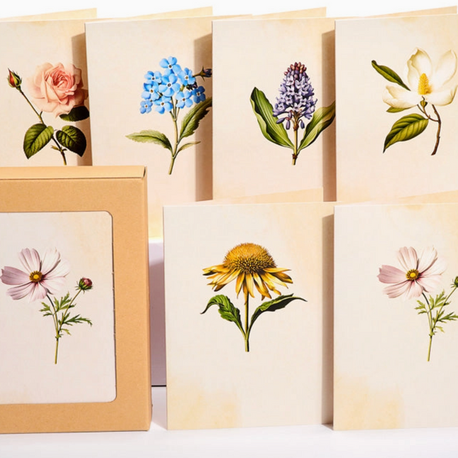 Beautiful Botanicals Pop-Up Cards - 4x6"