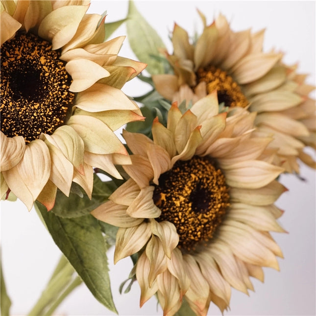 27.5" Moisturized Real Touch Sunflower Stem (Real-Touch)