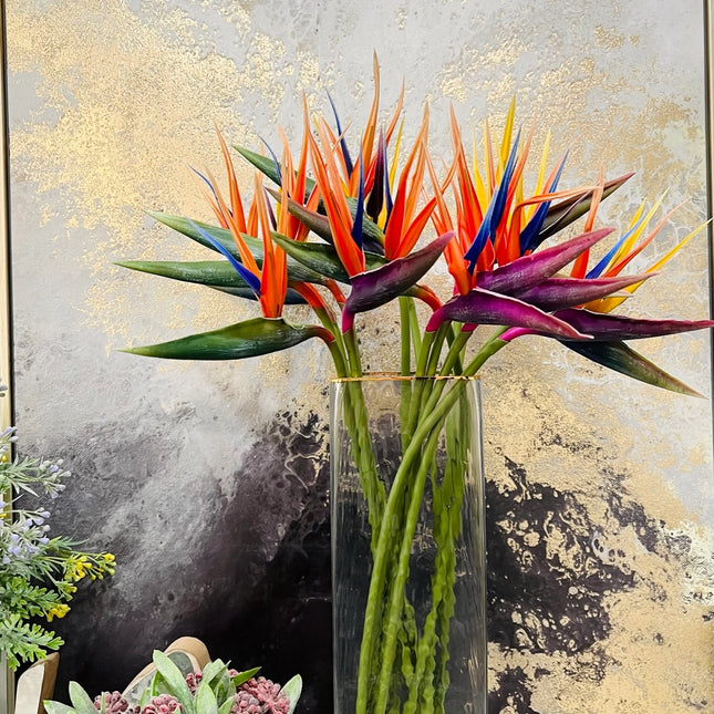 20" Real Touch Bird of Paradise Flower
