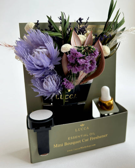 Floral Car Air Freshener (Nontoxic)