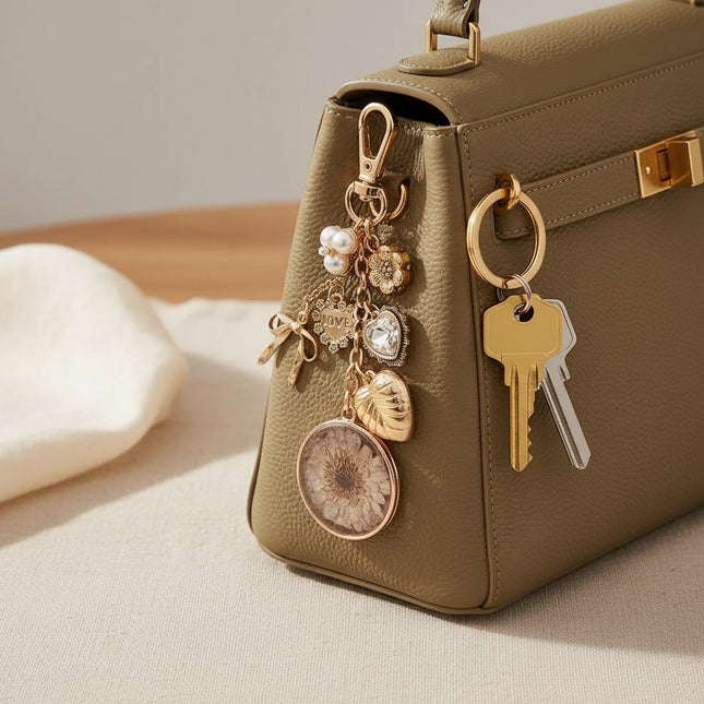 Majira Wilds® Floral Keychains / Bag Charms
