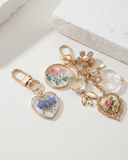 Majira Wilds® Floral Keychains / Bag Charms