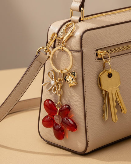 Majira Wilds® Floral Keychains / Bag Charms