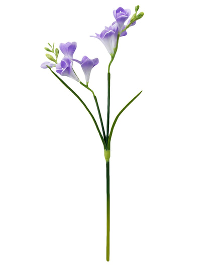 20" Lifelike Soft Real Touch Artificial Freesia-2 Sprays